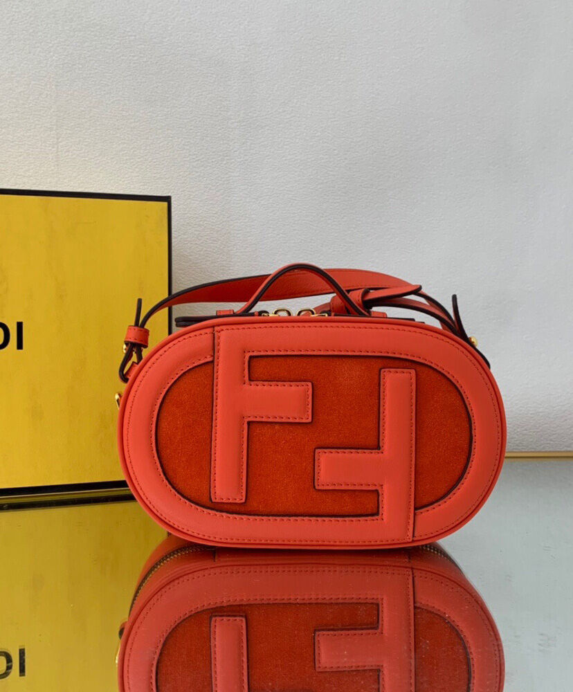 Fendi Mini Camera Case Bag 8BS058 Orange